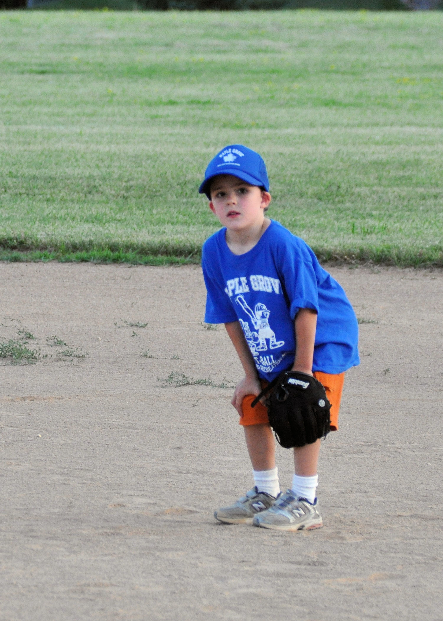 Aidan at baseball